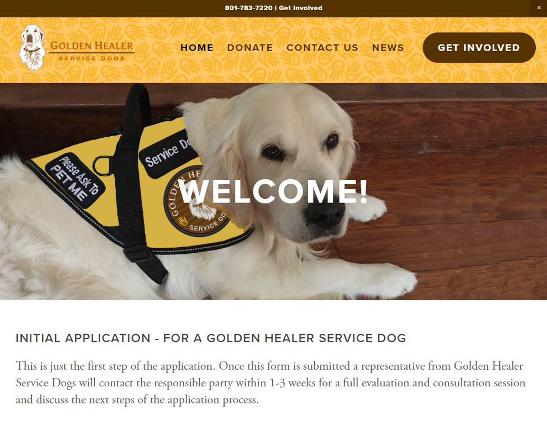 Golden_Healer_Service_Dogs_Website_by_EXPAND